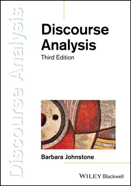 Book Cover for Discourse Analysis by Barbara Johnstone