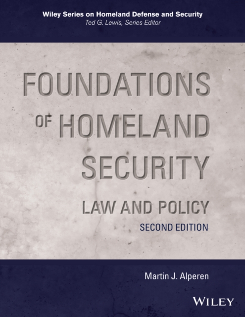 Book Cover for Foundations of Homeland Security by Martin J. Alperen