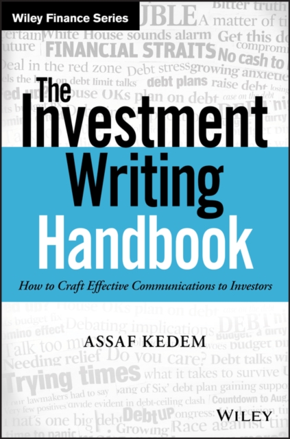 Book Cover for Investment Writing Handbook by Assaf Kedem