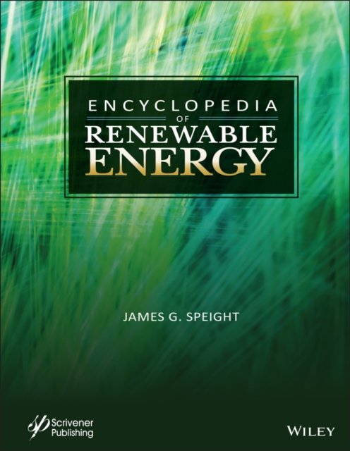 Book Cover for Encyclopedia of Renewable Energy by James G. Speight