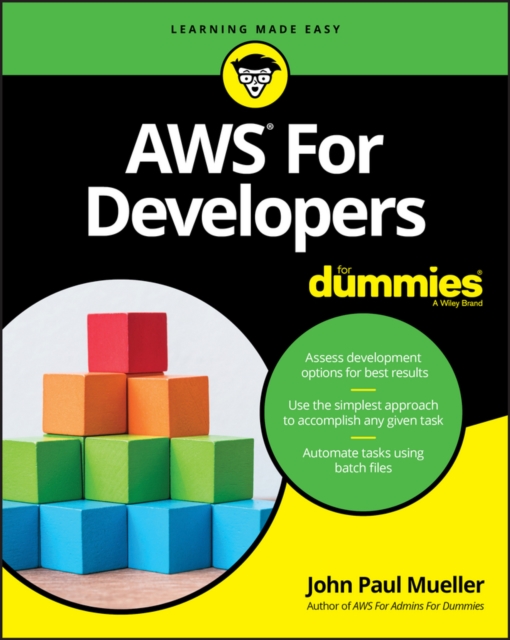 Book Cover for AWS For Developers For Dummies by John Paul Mueller