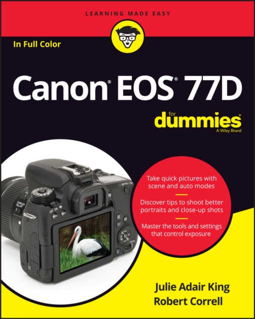 Book Cover for Canon EOS 77D For Dummies by Julie Adair King