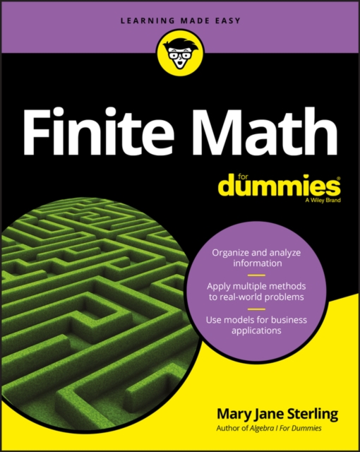 Book Cover for Finite Math For Dummies by Mary Jane Sterling