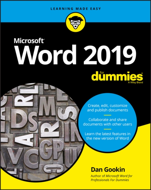 Book Cover for Word 2019 For Dummies by Gookin, Dan