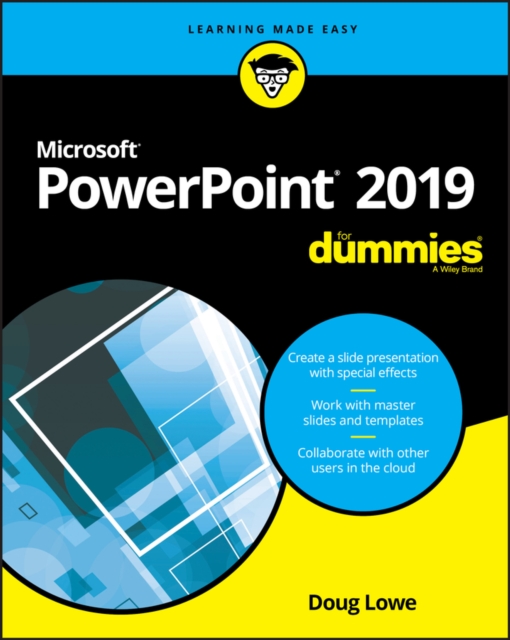 Book Cover for PowerPoint 2019 For Dummies by Doug Lowe