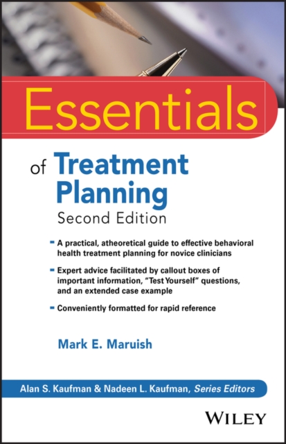 Book Cover for Essentials of Treatment Planning by Mark E. Maruish