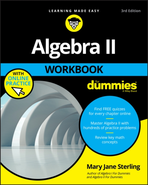 Book Cover for Algebra II Workbook For Dummies by Mary Jane Sterling