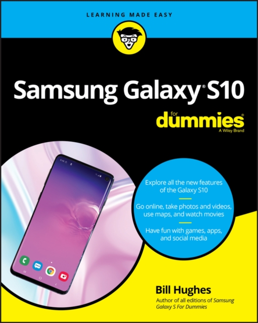 Book Cover for Samsung Galaxy S10 For Dummies by Bill Hughes