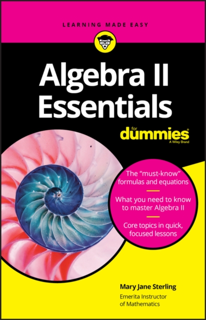 Book Cover for Algebra II Essentials For Dummies by Mary Jane Sterling