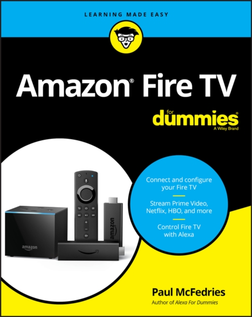 Book Cover for Amazon Fire TV For Dummies by Paul McFedries