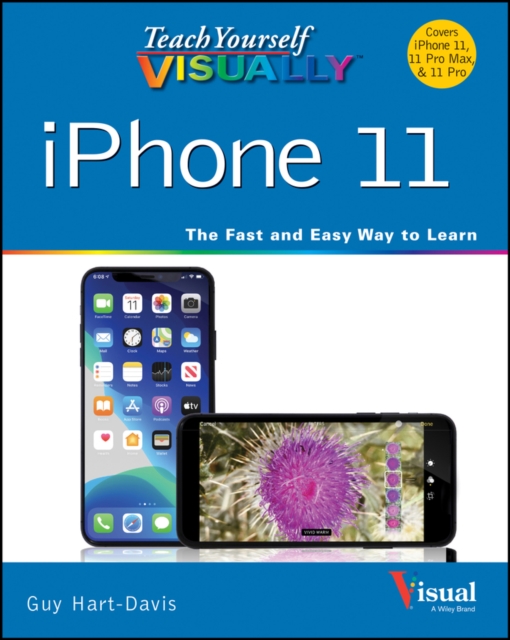 Book Cover for Teach Yourself VISUALLY iPhone 11, 11Pro, and 11 Pro Max by Guy Hart-Davis