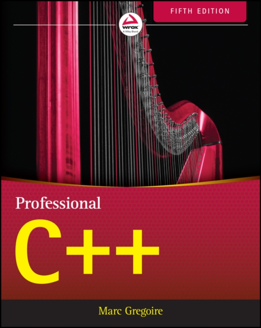 Book Cover for Professional C++ by Marc Gregoire