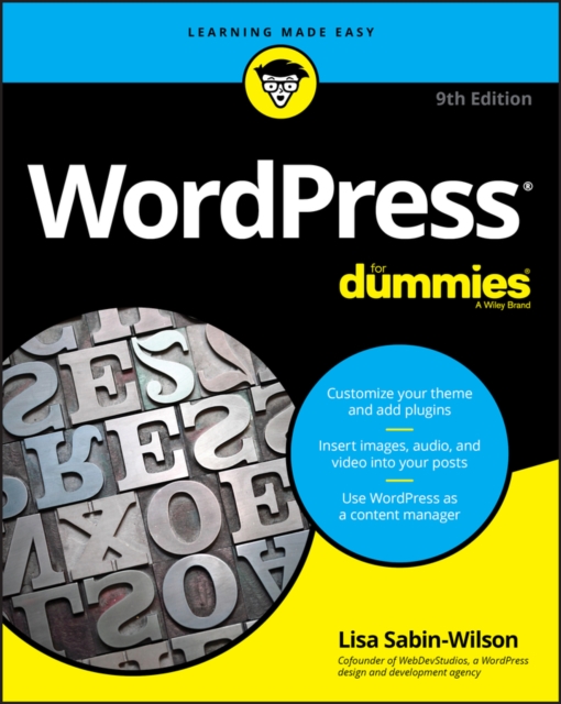 Book Cover for WordPress For Dummies by Sabin-Wilson, Lisa