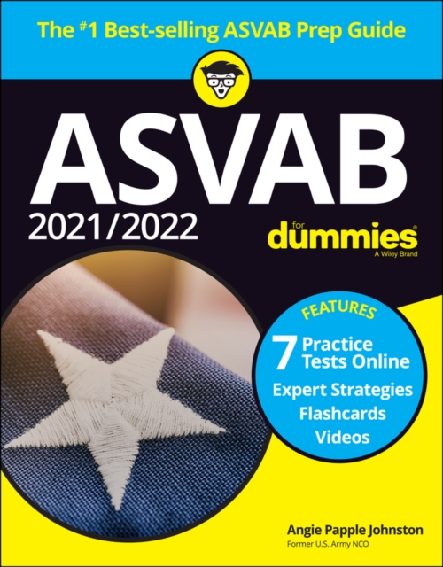 Book Cover for 2021 / 2022 ASVAB For Dummies by Angie Papple Johnston