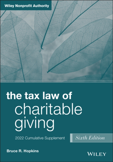 Book Cover for Tax Law of Charitable Giving by Bruce R. Hopkins