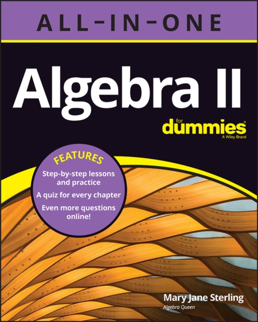 Book Cover for Algebra II All-in-One For Dummies by Mary Jane Sterling