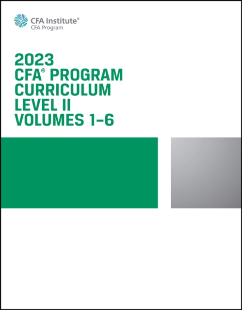 Book Cover for 2023 CFA Program Curriculum Level II Box Set by CFA Institute