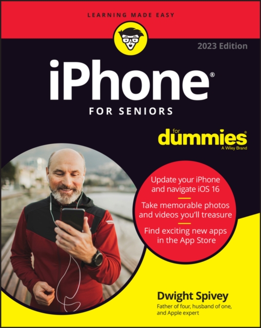 Book Cover for iPhone For Seniors For Dummies by Dwight Spivey