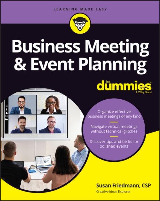 Book Cover for Business Meeting & Event Planning For Dummies by Susan Friedmann