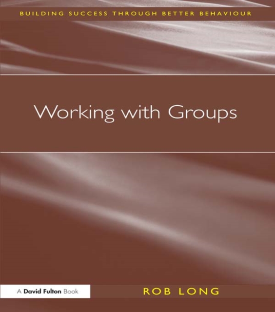 Book Cover for Working with Groups by Rob Long