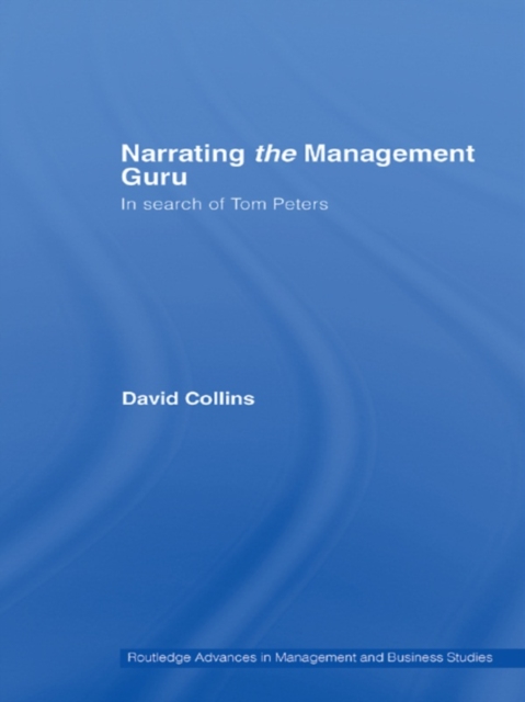 Book Cover for Narrating the Management Guru by David Collins