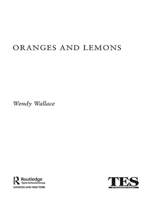 Book Cover for Oranges and Lemons by Wendy Wallace