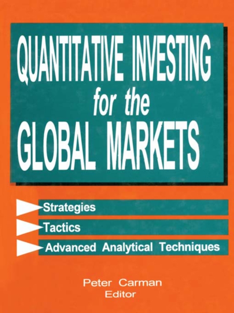 Book Cover for Quantitative Investing for the Global Markets by Peter Carman