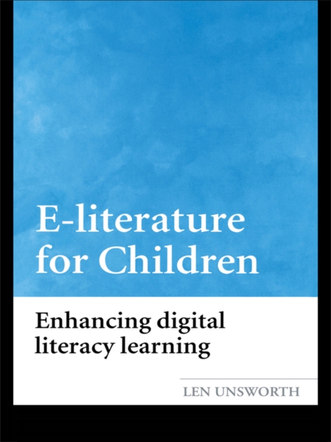 Book Cover for E-literature for Children by Len Unsworth