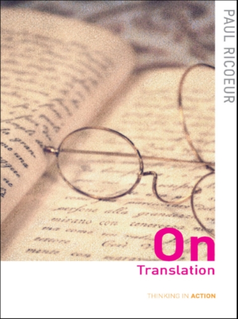 Book Cover for On Translation by Paul Ricoeur