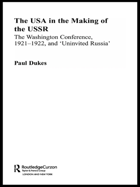 Book Cover for USA in the Making of the USSR by Paul Dukes