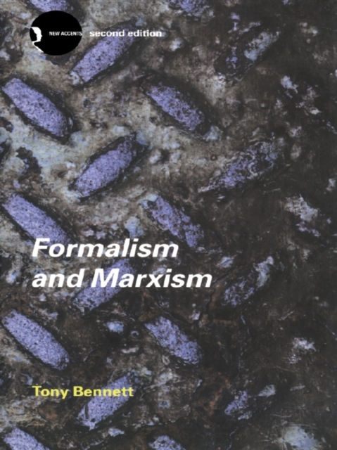 Book Cover for Formalism and Marxism by Tony Bennett