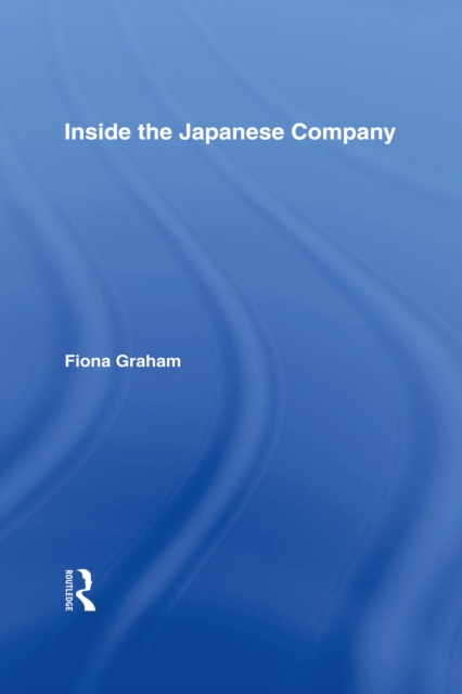 Book Cover for Inside the Japanese Company by Fiona Graham