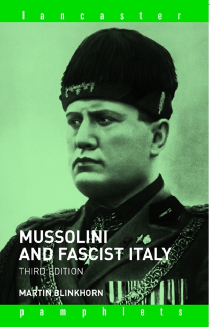 Book Cover for Mussolini and Fascist Italy by Martin Blinkhorn