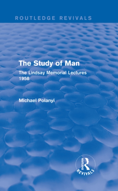 Book Cover for Study of Man (Routledge Revivals) by Polanyi, Michael