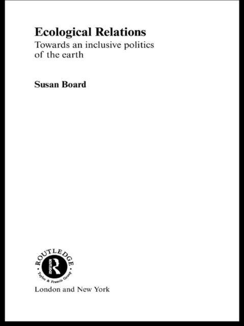 Book Cover for Ecological Relations by Board, Susan