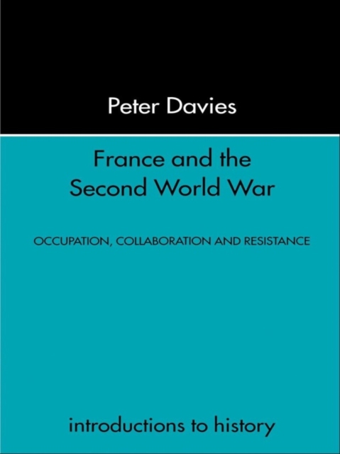 Book Cover for France and the Second World War by Peter Davies