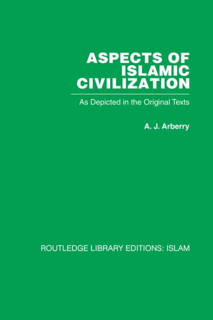 Book Cover for Aspects of Islamic Civilization by Arberry, A J