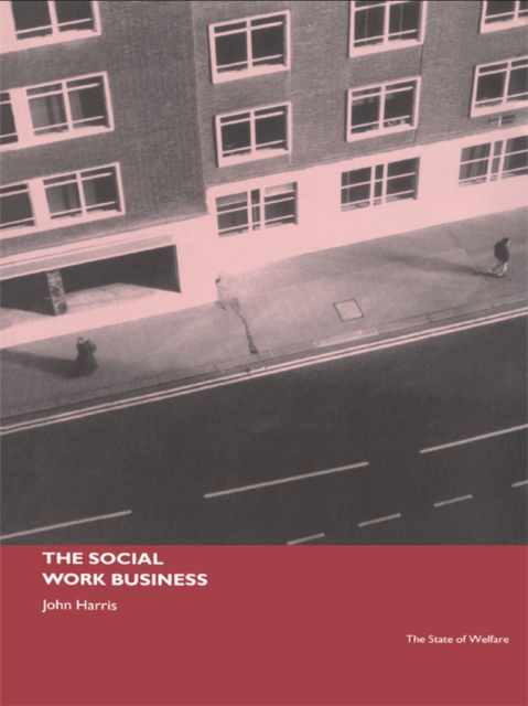 Book Cover for Social Work Business by John Harris