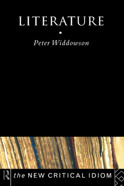 Book Cover for Literature by Peter Widdowson