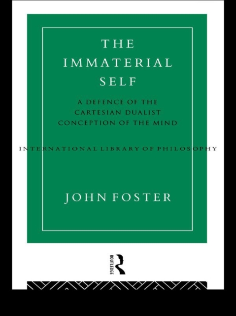 Book Cover for Immaterial Self by Foster, John