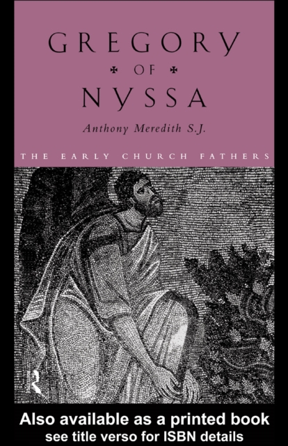 Book Cover for Gregory of Nyssa by Meredith, Anthony