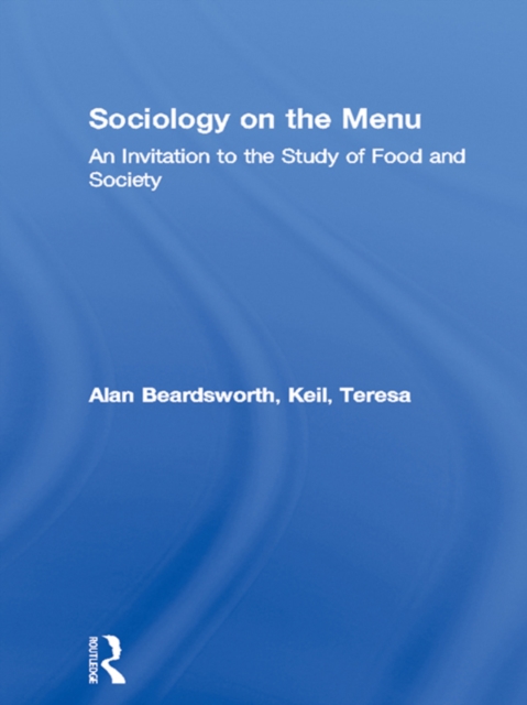 Book Cover for Sociology on the Menu by Alan Beardsworth, Teresa Keil