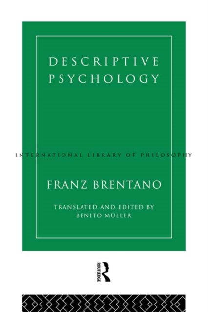 Descriptive Psychology