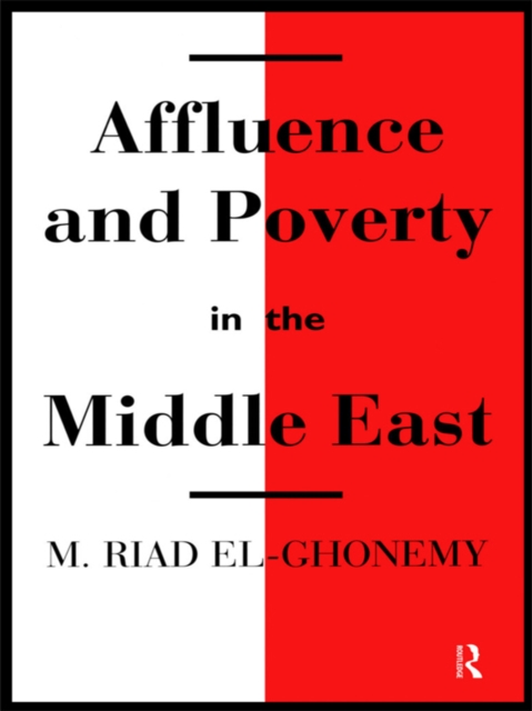 Book Cover for Affluence and Poverty in the Middle East by M. Riad El-Ghonemy