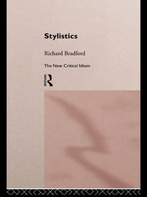Book Cover for Stylistics by Bradford, Richard