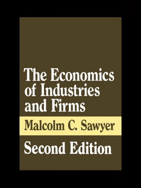 Book Cover for Economics of Industries and Firms by Malcolm Sawyer