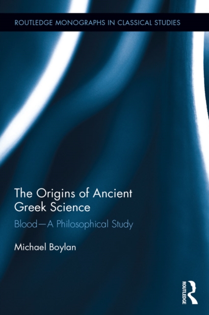 Book Cover for Origins of Ancient Greek Science by Boylan, Michael