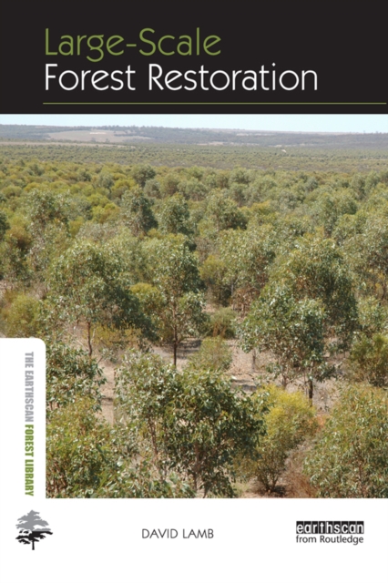 Book Cover for Large-scale Forest Restoration by David Lamb