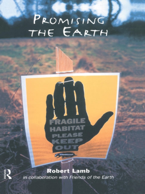 Book Cover for Promising the Earth by Robert Lamb