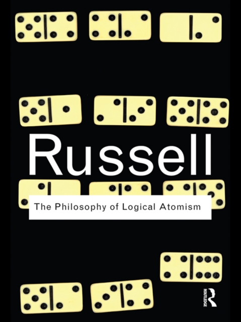 Book Cover for Philosophy of Logical Atomism by Bertrand Russell